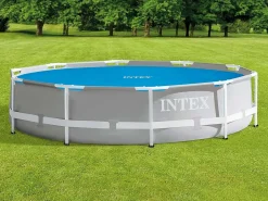 New Intex Cubierta de burbujas para piscina Ø 3,05 m - Azul