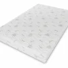 Sale Cubierta de colchón TOP5, capa de látex Tamaño: 120x200x5, incl. funda, color de la cubierta de colchón: aloe vera, dureza media: H3