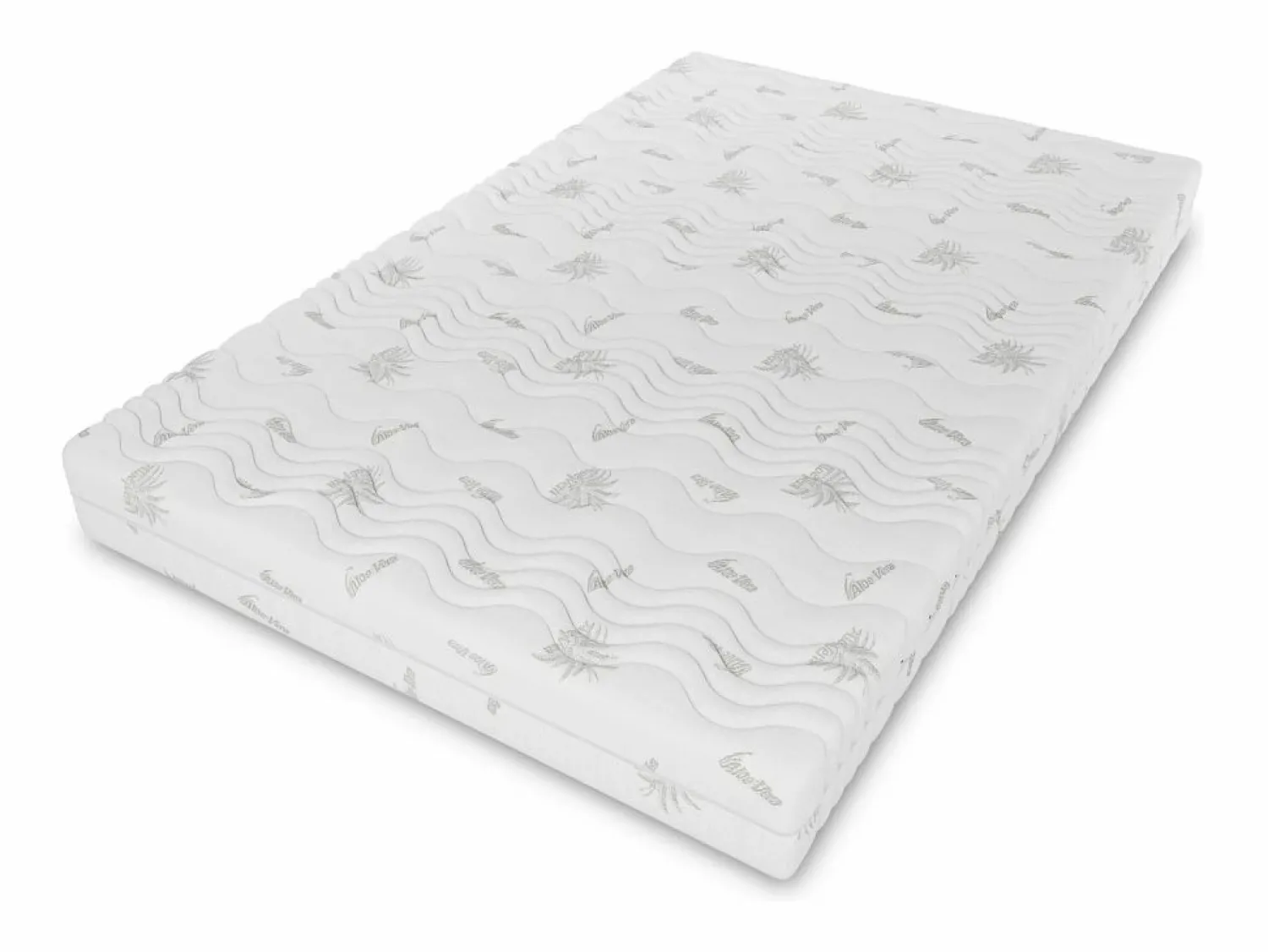 Sale Cubierta de colchón TOP5, capa de látex Tamaño: 120x200x5, incl. funda, color de la cubierta de colchón: aloe vera, dureza media: H3