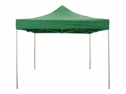Clearance Cubierta lateral impermeable verde de 3x2m con puerta enrollable para carpa plegable de 3x3m Cenador Y Quiosco