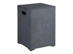 Vente-unique Cubierta rectangular antracita para bombona de gas en MGO - SEROZA