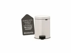 Best Brabantia Cubo de basura con pedal 5L NewIcon Blanco