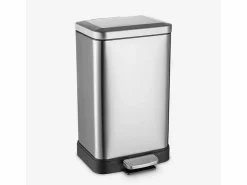 Online Cubo de basura con pedal de 30 litros para cocina de acero diseño Kleen Multicolor