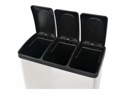 Discount Cubo de basura de acero inoxidable 54 litros 02_0006098 Cubo De Basura Para Cocina