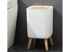 Kitchen Move Cubo de basura de baño de apertura a presión 10L MALMO