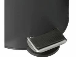 Discount Cubo de Basura de Baño de Metal y Bambú 3L con Cierre Suave y Silencioso Accesorios De Wc