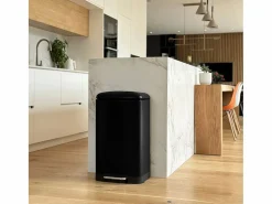 Outlet Cubo de basura de cocina de pedal 40L GREENWICH Cubo De Basura Para Cocina