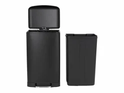 Outlet Cubo de basura de cocina de pedal 40L GREENWICH Cubo De Basura Para Cocina