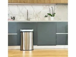 Kitchen Move Cubo de basura de cocina automático 58L MAJESTIC