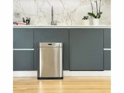 Sale Kitchen Move Cubo de basura de cocina automático 60L UPPER Plateado