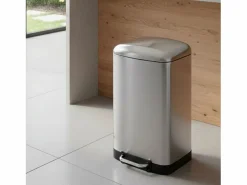Sale Kitchen Move Cubo de basura de cocina de pedal 40L GREENWICH Plateado