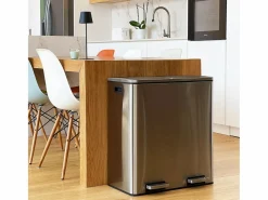 Online Cubo de basura de cocina de reciclaje 60L MAJOR Cubo De Basura Para Cocina