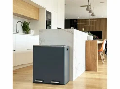 Kitchen Move Cubo de basura de cocina de reciclaje 60L MAJOR