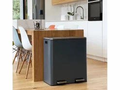 Kitchen Move Cubo de basura de cocina de reciclaje 60L MAJOR