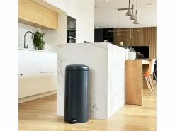 Online Kitchen Move Cubo de basura de cocina de pedal 30L URBAN Gris