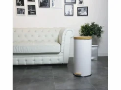 Discount Cubo de basura de cocina de pedal 30L FOREST Cubo De Basura Para Cocina