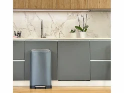 Outlet Kitchen Move Cubo de basura de cocina de pedal 40L GREENWICH Gris