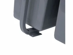 New Cubo de basura empotrable de 40L, sistema de clasificación con 3 compartimentos extraíbles, plástico, (48x34,2x41,8 cm) Gris