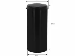 Sale ML-DESIGN Cubo de basura 30L papelera con sensor movimiento cesta con pantalla LED Negro