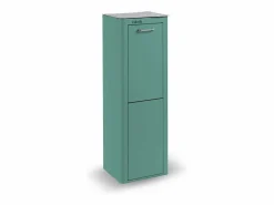 Best Cubo de basura para la cocina - Cubo de reciclaje - 2 compartimentos de 20L - CUBEK Cubo De Basura Para Cocina
