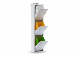 Cubo de basura para la cocina - Cubo de reciclaje - 3 compartimentos de 20L - CUBEK Cubo De Basura Para Cocina