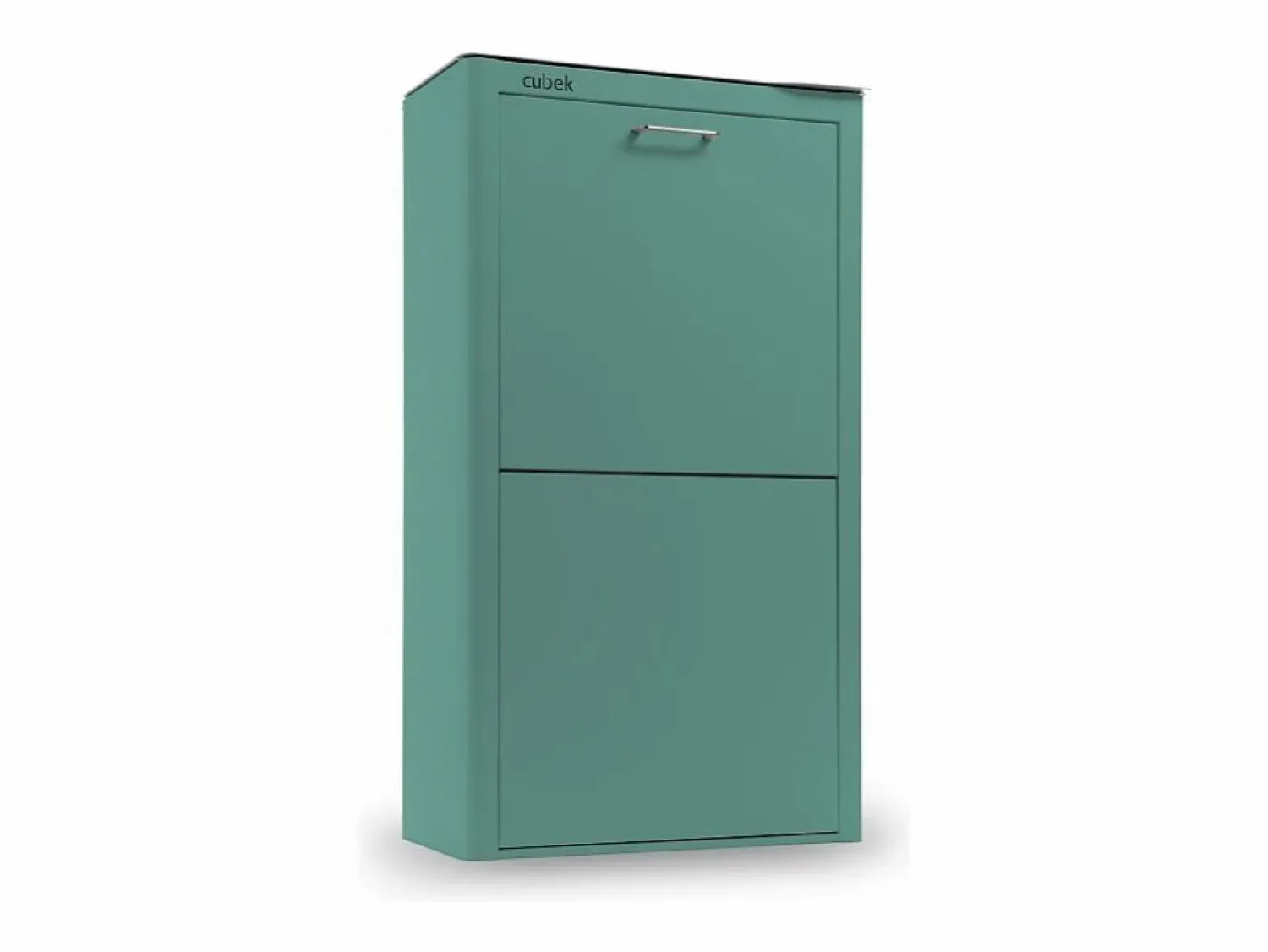 Don Hierro Cubo de basura para la cocina - Cubo de reciclaje - 4 compartimentos de 20L - CUBEK