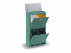 Don Hierro Cubo de basura para la cocina - Cubo de reciclaje - 4 compartimentos de 20L - CUBEK