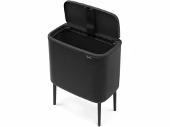 Brabantia Cubo de basura Touch Bin con soporte 36L Mate Código R