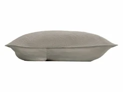 Online Douceur d'intérieur Cubre Cama Acolchado y 2 Fundas de Almohada Romane Gris