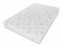 Clearance Cubrecama con capa de masaje, tamaño: 80 x 200 x 14, funda incluida, color del cubrecama: aloe vera, dureza media: H3