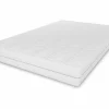 Clearance Cubrecama TOP3, tamaño del cubrecama: 160 x 200 x 3, funda incluida, color del cubrecama: blanco, dureza media: H3 Sobrecolchón