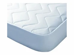 Cambia tus muebles Cubrecolchón de 135x190 cm hipoalergénico de microfibra extra suave en color blanco Alisa
