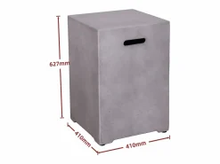 Vente-unique Cubregarrafa rectangular efecto para gas en MGO - SEROZA