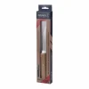 Opinel Cuchillo de Carne Parallèle N°122 de Acero Inoxidable con Mango de Haya Barnizado