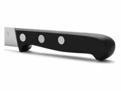 Clearance Cuchillo Pelador Universal Acero Inoxidable Negro 7,5 cm Cubierto