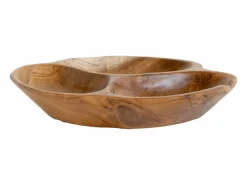 Outlet Cuenco de teca Ø 30 x 5 cm Vajilla|Vajilla