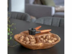 Outlet Cuenco de teca Ø 30 x 5 cm Vajilla|Vajilla