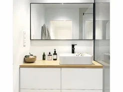 Online Essebagno Deco mezclador lavabo alto Negro