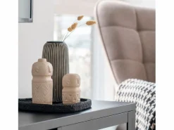 Outlet House Nordic Decoración de cemento beige Estatuilla 6.5 x 6.5 x 15 cm Multicolor