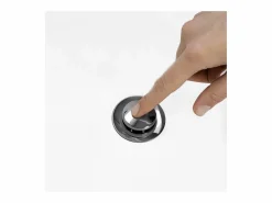 Discount Desagüe clic-clac CLARANCE - con rebosadero Plateado