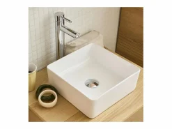 Outlet Desagüe clic-clac CLINT - con rebosadero Plateado