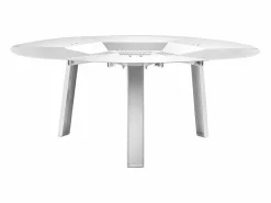 New Difusor de Calor SucceBuy para Brasero, 63.5x25.4 cm Protección Térmica Redonda para Fuego de Madera, Difusor de Calor de Acero Inoxidable 304 Materiales Y Utensilios De Cocina