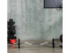 Discount discos de levantamiento de pesas de 10 kg, Tri-Grip, goma, acero, (32 x 32 x 4 cm) Aparato De Musculación