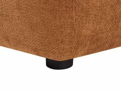 Discount Vente-unique Diván de avance y retroceso en tela texturizada APOLIU Terracota