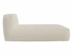 Vente-unique Diván en tela bouclé color NOUMARA