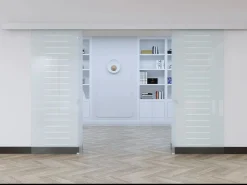 Sale Doble puerta corredera ASTANA Alt.205xAncho 166cm Cristal Puerta Corredera