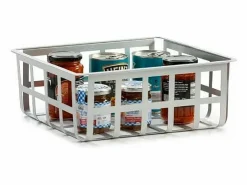 Sale - Cesta metálica ordenación mediana, multifuncional y decorativa, ZESTA- Accesorios De Almacenaje|Cesta