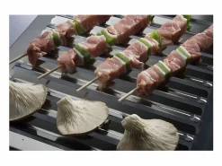 Clearance Don Hierro - Parrilla de acero inoxidable para barbacoa, especial carne, ABRÁSAME, tamaño mediano- Plateado