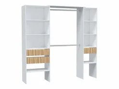 Best Dormitorio Nórdico Completo Natur y Artik Muebles Blanco