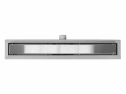 Discount Rea Drenaje Lineal Neox 700 Brush Steel Plateado